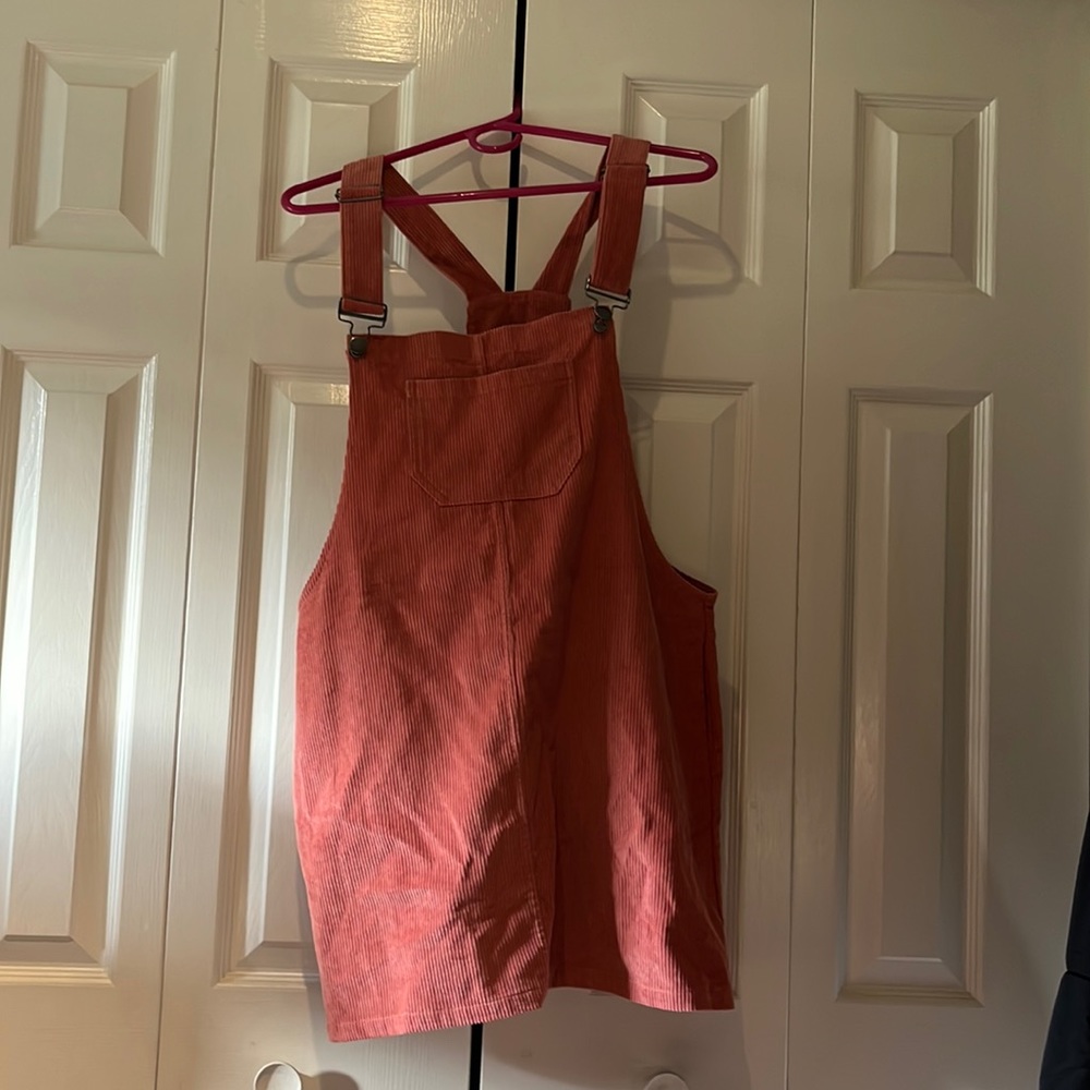 Rue 21 corduroy overall jumper